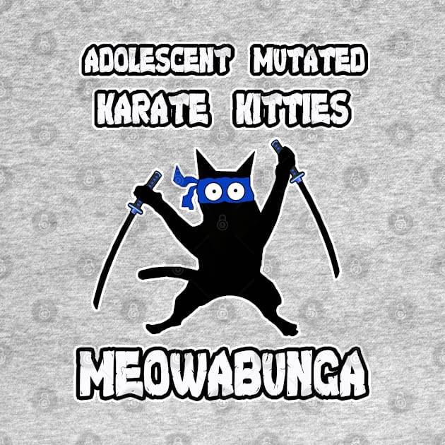 Adolescent Mutated Karate Kitties Blue by Gamers Gear